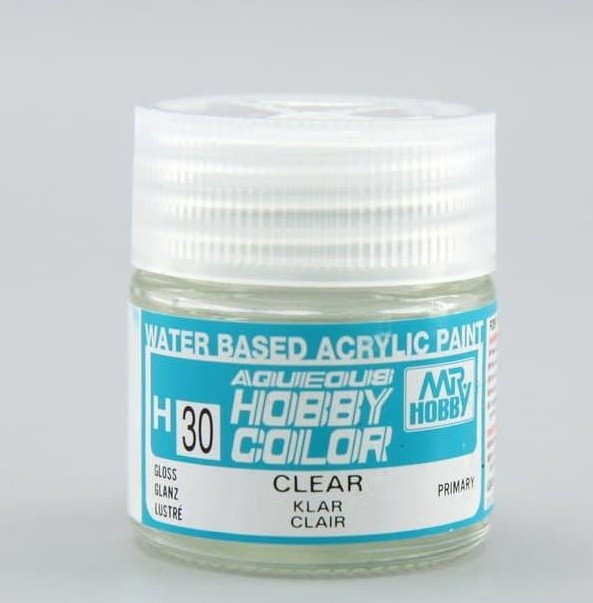Mr Hobby - Gunze H-030 - Aqueous Hobby Colors (10Ml), Clear
