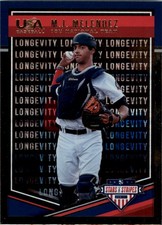 2018 USA Baseball Stars and Stripes Longevity Parallel #86 M.J. Melendez - BB
