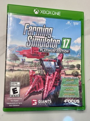 Farming Simulator 17: Platinum Edition Microsoft Xbox One Video Game