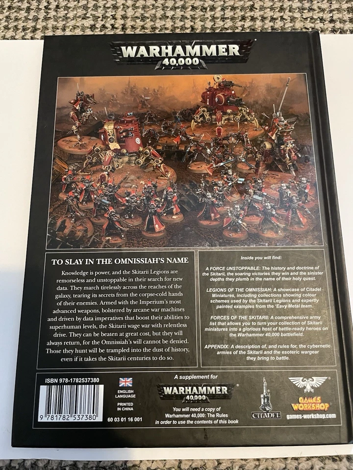 Warhammer 40k Codex Skitarii, 7th Edition 2015, Games Workshop - Image 2 of 4