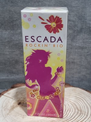 ESCADA ROCKIN'RIO Eau De Toilette 50ml Spray, Año 2005  Descatalogada.