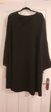 Black Knee Length Evening Dress
