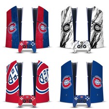 NHL MONTREAL CANADIENS VINYL SKIN FOR PS5 SLIM DIGITAL CONSOLE  CONTROLLER