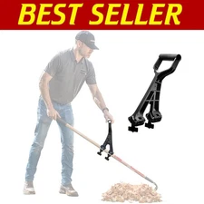 Heavy-Duty Ergonomic Handle Attachment for Long-Handled Yard Tools - USA Made