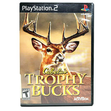 Cabelas Trophy Bucks PlayStation 2 (PS2) Black Label Complete CIB VERY GOOD