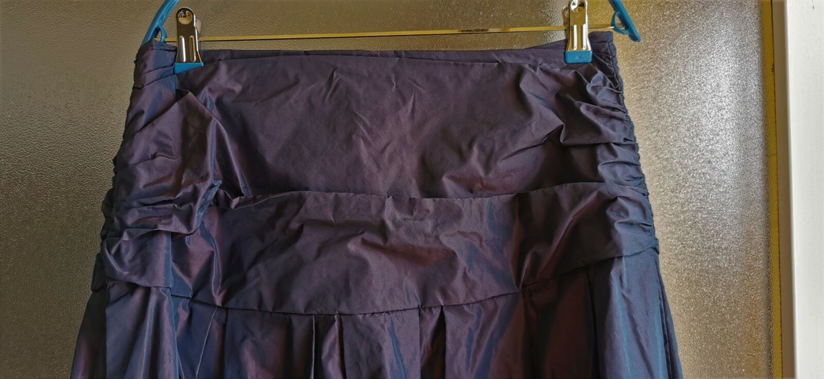 Jupe Neuve Lilith Taille 42 - Couleur Violet, Style Évasé Midi (Sans étiquettes)