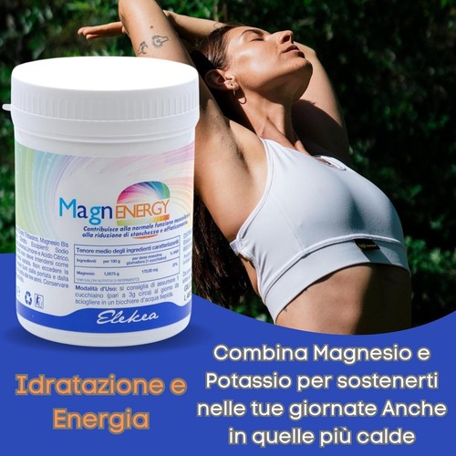 Magnesio e Potassio Integratore Sali minerali per Energia e Supporto Muscolare - Foto 4 di 6