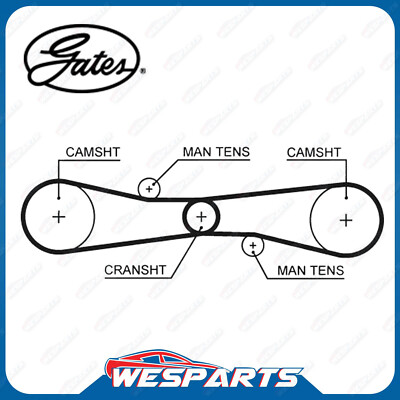 x Gates PowerGrip Timing Belt Manufacturer Part Number T275