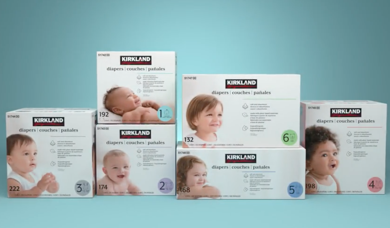 Are Costco Kirkland Diapers Made By Huggies