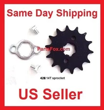 Front Sprocket 428 14T Teeth 50cc 70cc 90cc 110cc 125cc Engine Part Taotao Peace