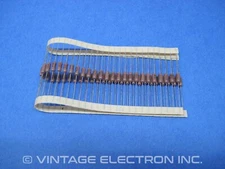 (50) DALE RN60D Metal Film Resistors: 22.1kOhms (22100 Ohms, 22.1K) 1%, 1/4 W