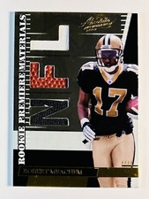 2007 Absolute Rookie Premier Materials Jersey Football Robert Meachem /849 Saint
