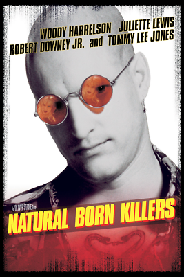E*N様 Natural Born Killers A1ポスター タランティーノ Natural Born Killers Movie Poster Woody Harrelson Juliette Lewis