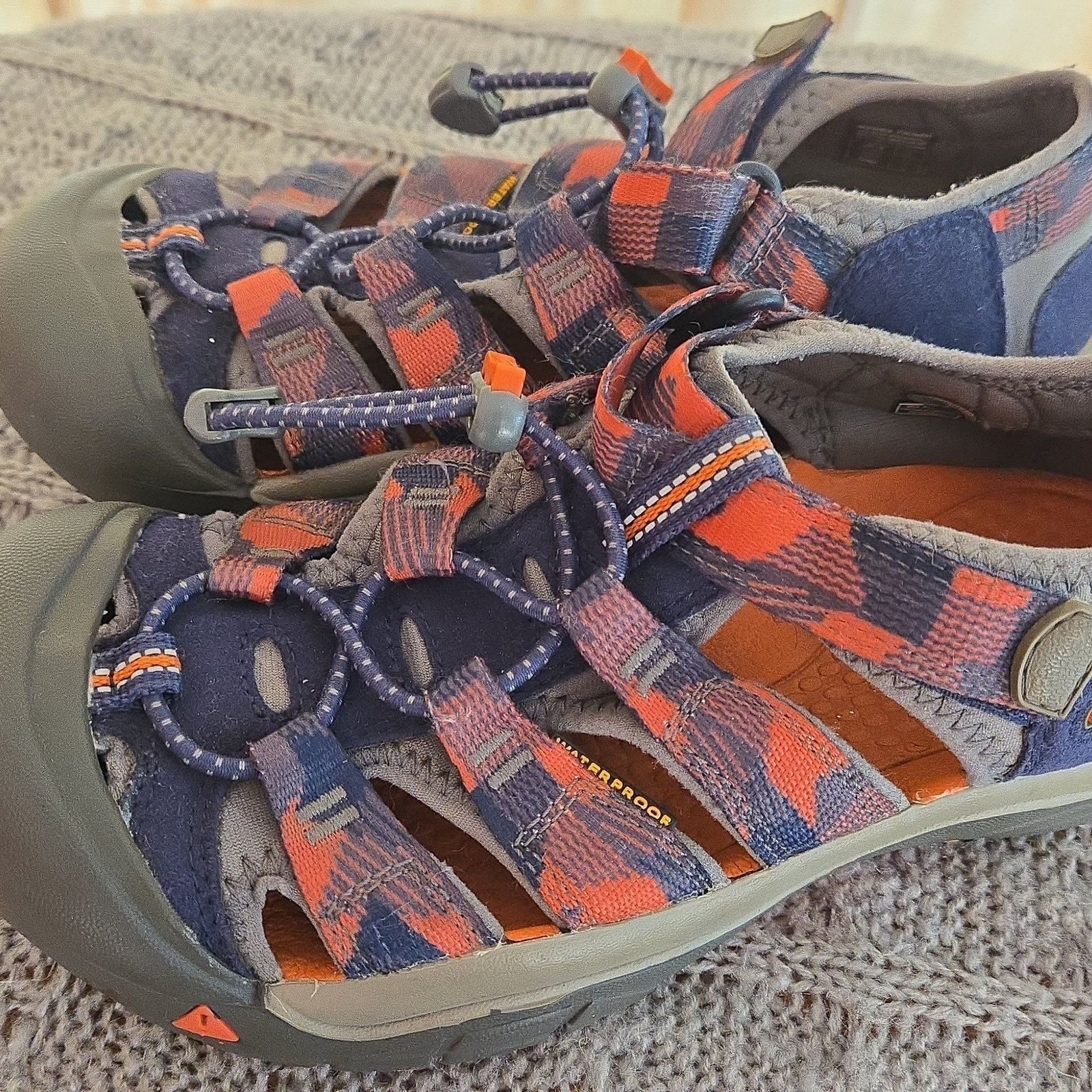 KEEN Sandali per bambini giovani taglia 3 multicolore escursionismo outdoor impermeabili