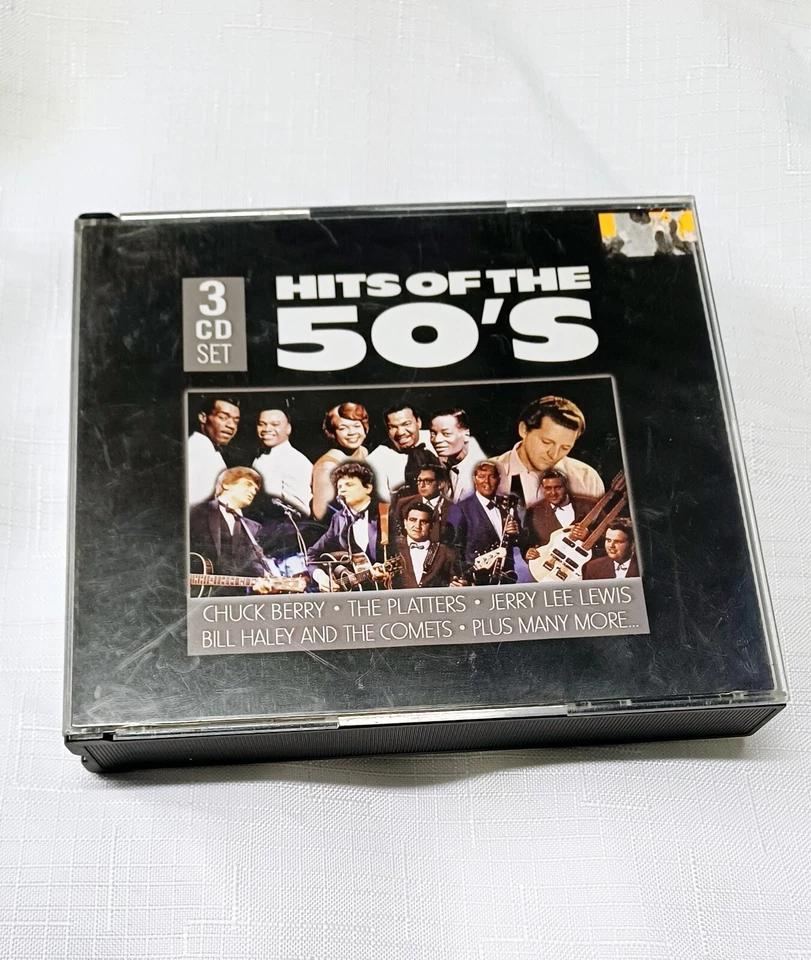 Used CDs Hits Of The 50s 3 CD Box Set 2006 - Image 3 of 4