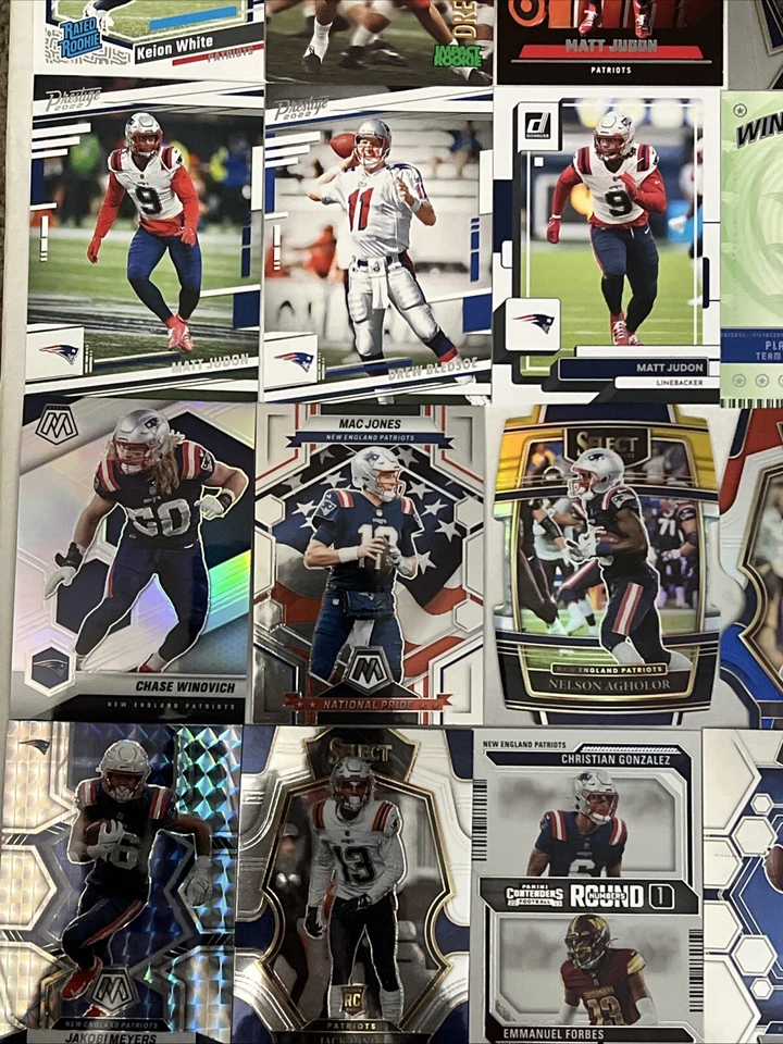 New England Patriots 70 Card Lot - Image 4 of 4