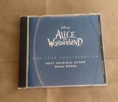 Alice In Wonderland OST Soundtrack CD Danny Elfman FYC RARE! Tim Burton ...