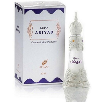 Afnan Musk Abiyad Concentrated Perfume Oil Free Shipping 20 ML