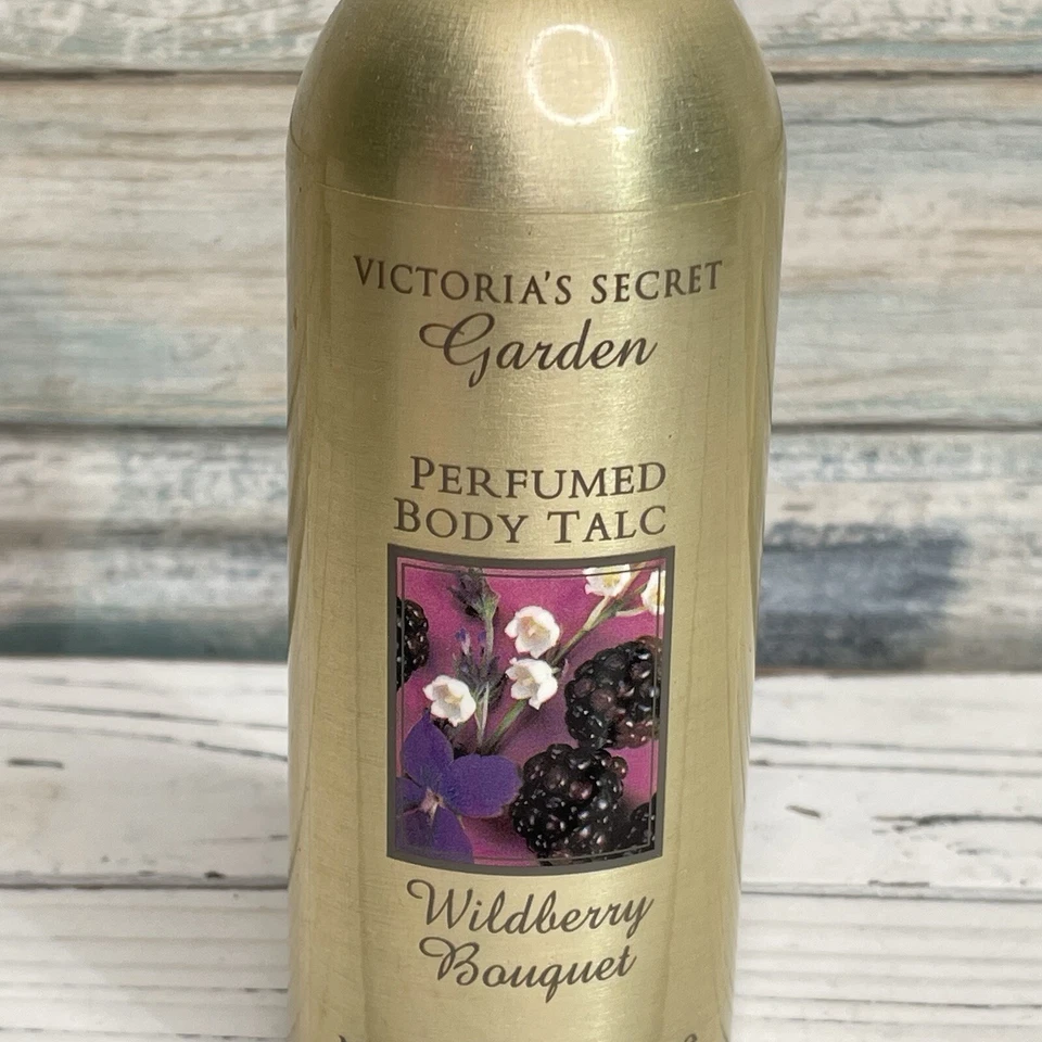 Victorias Secret Wildberry Bouquet Perfumed Body Talc 3 oz Discontinued Vintage - Image 4 of 4