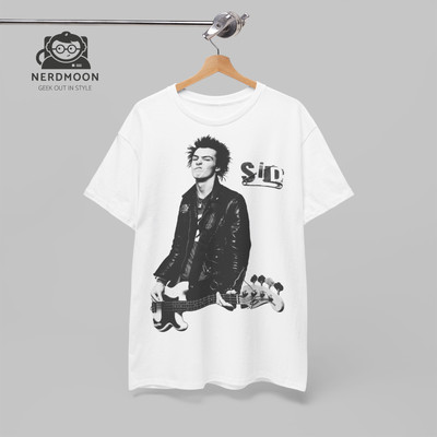 Men's Graphics T-Shirt - Sid Vicious Tribute - Premium Cotton Tee
