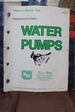1979 VAN ALEN REMANUFACTURED WATER PUMP CATALOG WP-079 INDEX 432  (202)