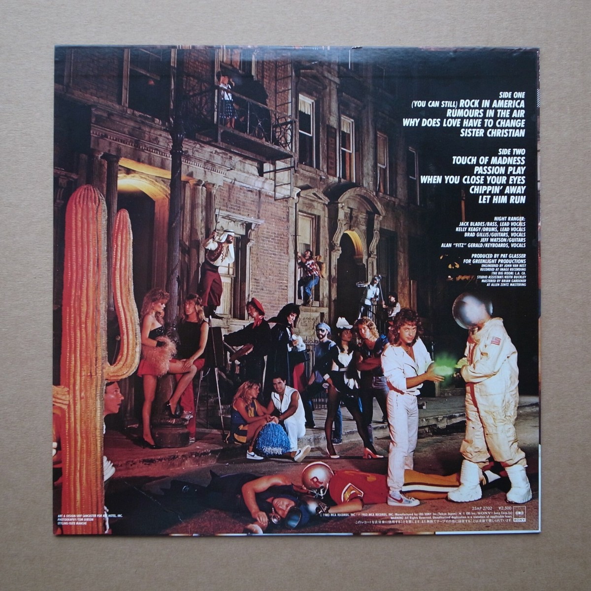 Night Ranger – Midnight Madness JAPAN 1983 vinyl LP NEAR Night Ranger – Midnight Madness JAPAN 1983 vinyl LP NEAR