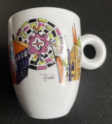 illy Art Collection 2016 Emilio Pucci 1 Cup Mug - Florence, Rome, Milan