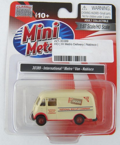 Furgoneta de metro internacional escala HO - Nabisco - Mini metales #30389 | Zustand: New