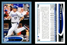 2012 Topps Mini Platinum #148 Chris Getz - Serial #1/5 - Near Mint or better