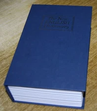 Pen+Gear Personal Book Safe with Fabric Cover Steel Walls Combination Dial Lock