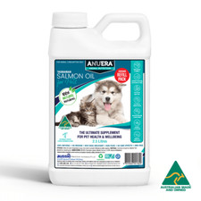 ANUERA Tasmanian Salmon Oil for Dogs 2.5L Omega 3 6 9 Itchy Skin Coat Joint