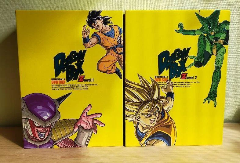 Dragon Ball Z DVD Box Set Dragon Box Z Vol.1 & 2 Limited Total 50