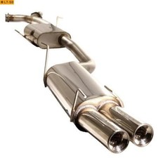 FOX Sportauspuff Komplettanlage Opel Omega B Caravan 2x90