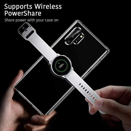 For Samsung Galaxy Note 10 Plus Case Shockproof Slim Crystal Clear Phone Cover - Picture 9 of 13