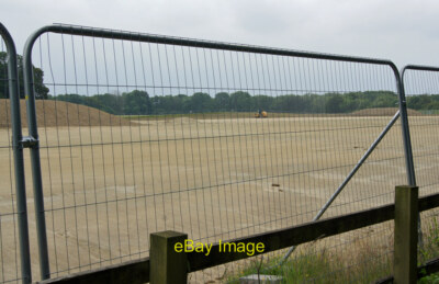 Photo 6x4 Sports field construction Hedge End continues to expand. Here g c2021