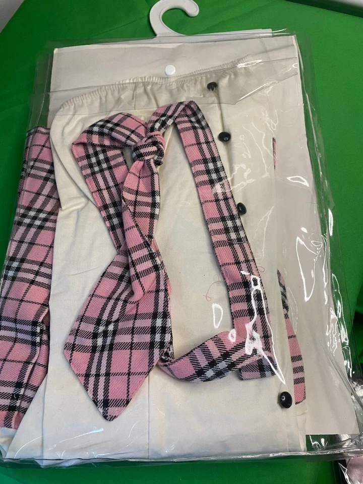 Elegant Moments Public School Girl Costume Outfit Style 9684 Size M | BRAND NEW - Image 2 of 2