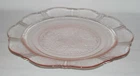 MacBeth Evans Glass AMERICAN SWEETHEART Pink Dinner Plate