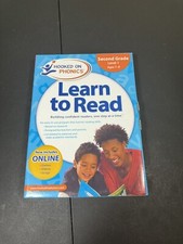 Learn To Read Ages 7-8 2nd Grade Hooked On Phonics Paperback Box Set NEW Level 1