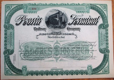 Gurleys /& Paint Rock Valley Alabama RR Stock Cert 1890s