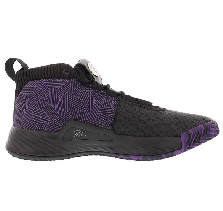 Adidas x Marvel Dame 5 Black Panther Mens Black Basketball Adidas x Marvel Dame 5 Black Panther Mens Black Basketball