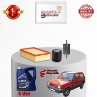 Kit Wartung Filter Und ÖL FüR Fiat Panda 1.1 MPL 40KW 54CV 2001