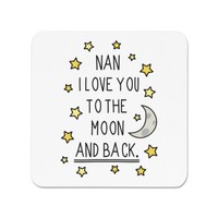 Nan I Love You To The Moon Und RüCken KüHlschrankmagnet - Lustig Oma