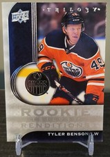 20-21 Trilogy Hockey Tyler Benson Rookie Renditions Card #RR-10