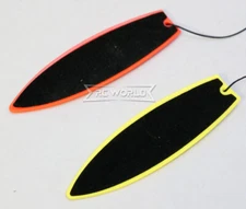 1/12 Scale Mini Surf Boards 4" RED/YELLOW (2 Boards)