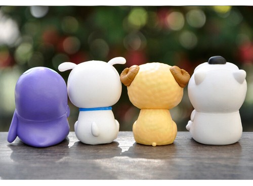 4× Crayon Shin Chan Actionfigur Modell Spielzeug Neu Cosplay Pinguin Hund - Bild 6 von 9