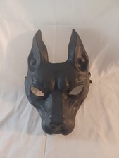 Anubis black masquerade, mardi gras, carnival, venetian mask.