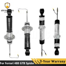 Full Set Front Rear Shock Absorber Magnetic Fit Ferrari 488 GTB Spider 2016-2019
