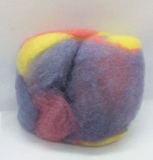 Bergamasco's Babydoll Southdown Custom dyed  top roving 7.8 g