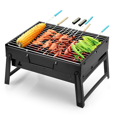 BBQ Faltgrill Campinggrill Holzkohlegrill Minigrill Klappgrill Picknickgrill