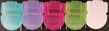 Office Cubicle Fabric Hook Hooks Clamp Clamps Pin Pins 4/Pk, Select: Color Set